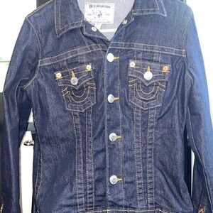 NWOT True Religion Trucker Jean Jacket Sz M